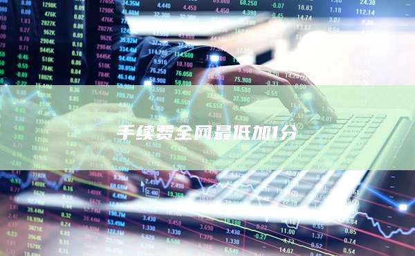 手續(xù)費(fèi)全網(wǎng)最低加1分